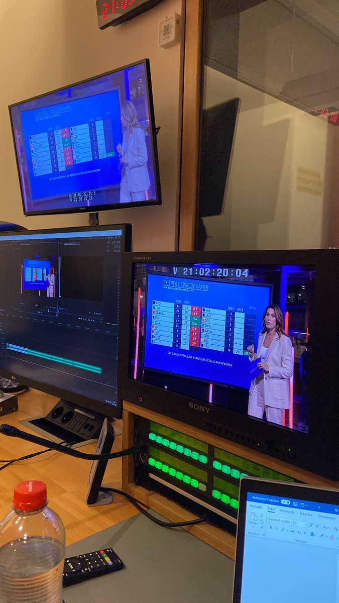 TessToerist's tweet image. Nederland heeft gekozen. #PVV is met voorsprong de grootste. #NederlandKiest 

Straks meer over de resultaten in #Laat om 22.15 op @vrt1 

We gaan live naar Den Haag/ Amsterdam én Enschede! @Bram_VDP @JeroenReygaert @ivanollevier