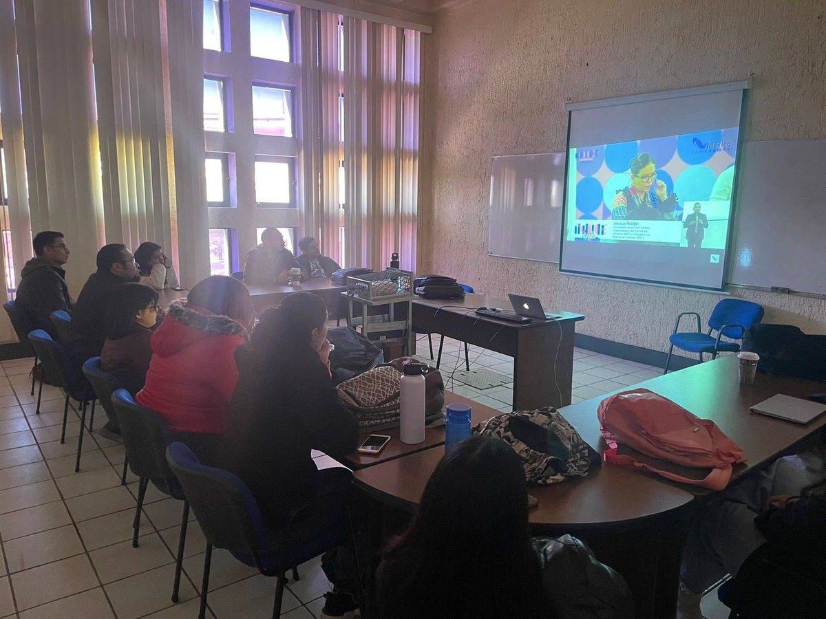 tafasoj007's tweet photo. Esta mañana nos reunimos en la Facultad de Economía Int para ver la presentación del #IPSMéxico 2015-2022 de @MexicoComoVamos a cargo de @Sofia_RamirezA. Importante que los futuros economistas conozcan sobre la información económica y social que se genera en el país https://t.co/kTgwLDBmUd