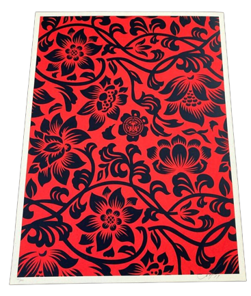 PaintingsPrints's tweet photo. Floral Takeover 2017 Black Red Silkscreen Print by Shepard Fairey- OBEY> https://t.co/v6KLPLwEBZ 

#art #graffiti #streetart #2017 #Black #Designer #Fine Art Paper #Flowers &amp; Plants #Luxury #Nature #over10 #Pattern #Print Art #Red #Sale #shepardfaireyobey #Silkscreen Print #Sp... https://t.co/HDF8MlkmX0