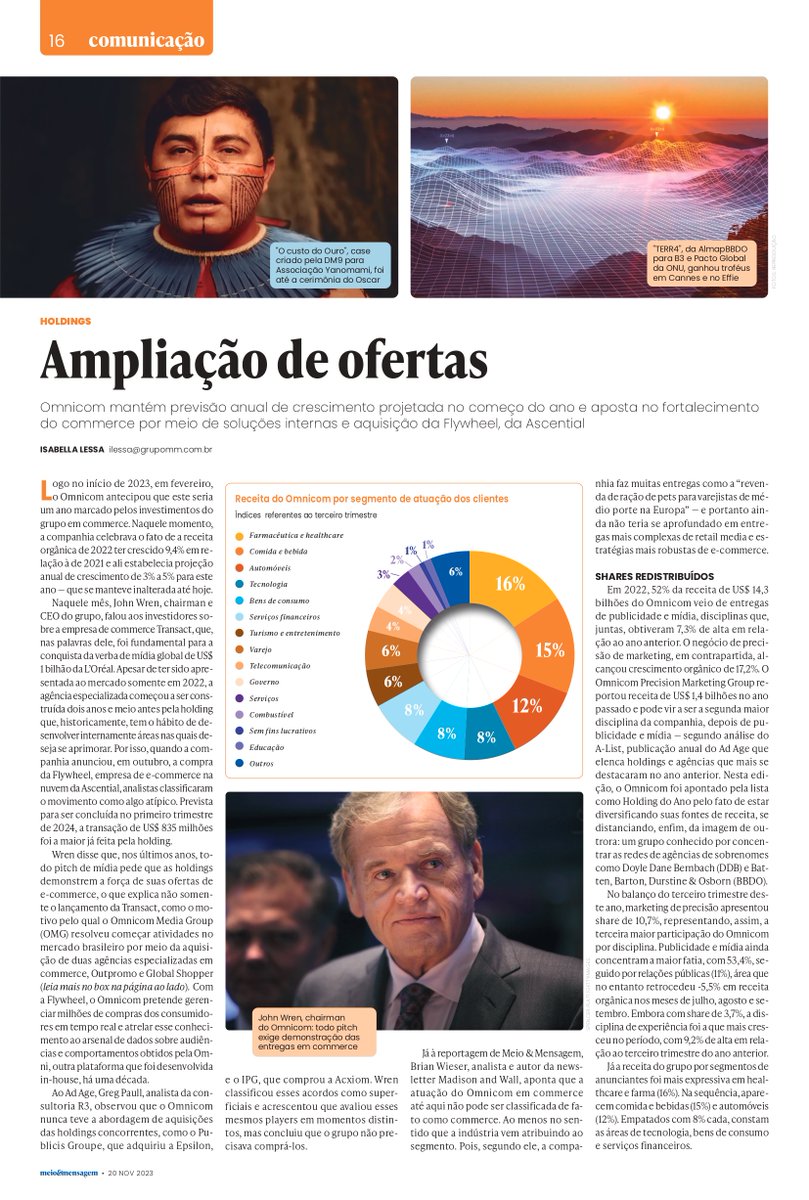 ELiveAssessoria's tweet photo. Outpromo e Global Shopper, compradas pela OMG no mês de julho, entenderam que o mercado latino estava maduro o suficiente para iniciar uma operação no Brasil e as aquisições representam uma das apostas do grupo na mídia sob a ótica do commerce e da retail media. https://t.co/h1FlAcqWad