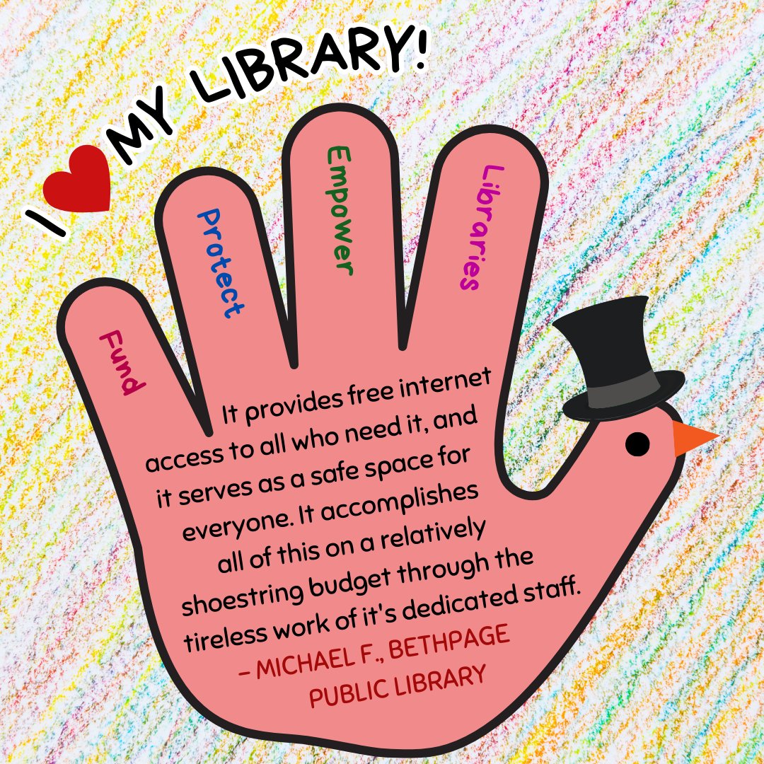 NassauLibSystem's tweet photo. Sure, libraries have gotten things done on shoestring budgets, but they wouldn't have to if they got adequate state funding!
@GovKathyHochul @bethpagelibrary
#FundLibraries #NassauLibraries #LoveLibraries #LibraryAdvocate #LibraryThanks https://t.co/YZnTea3rkd