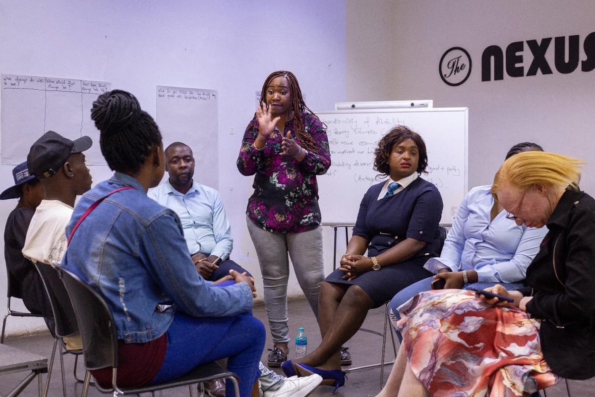 Miss Deaf Pride Zim hosted a Cultural Café in Harare, addressing mental models that continuously marginalise persons with disabilities in civic, economic, and democratic governance. It was noted that building alliances and solidarity reduce marginalisation. <a href="/YetTrust/">#Youth4SDGs</a> <a href="/FRIDAfund/">FRIDA</a>