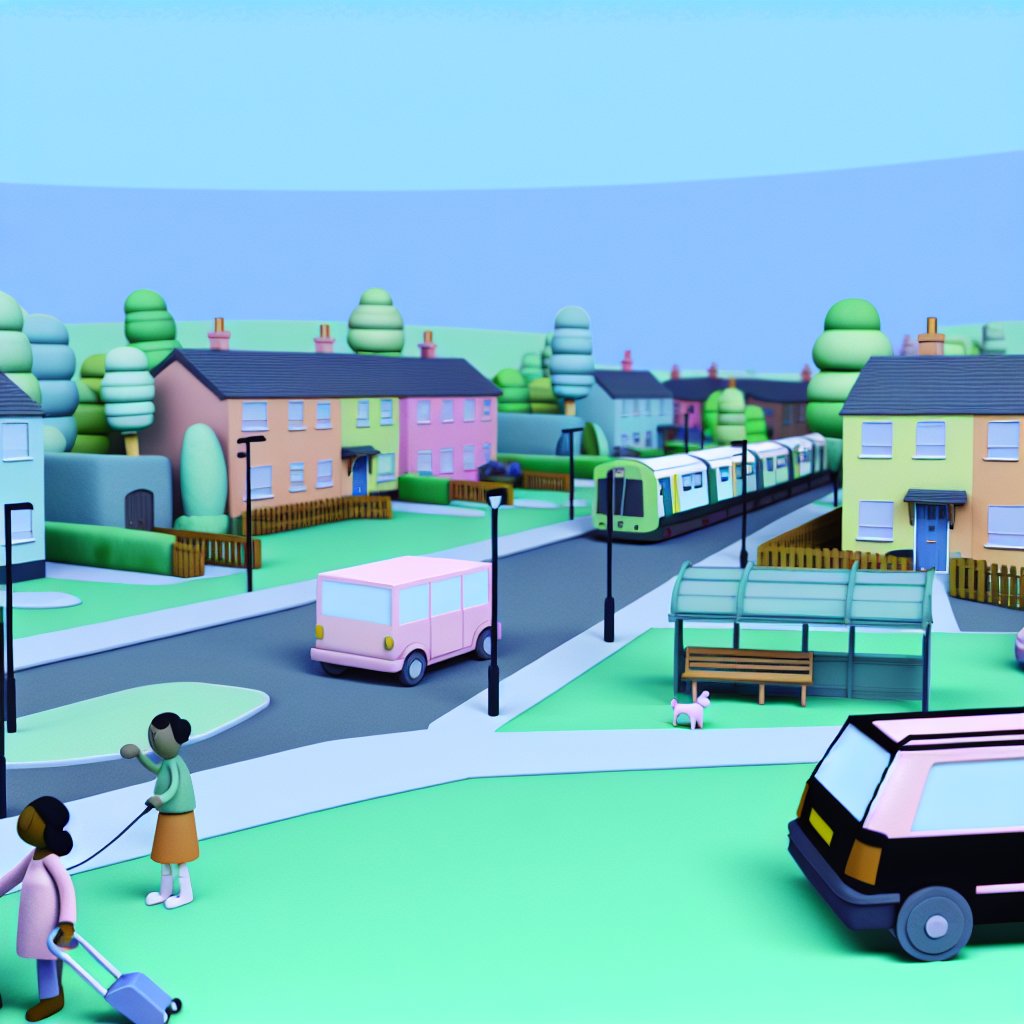 tunebotic's tweet image. Suburban Pastel [prompt: suburban pastel in the style of a animated clay scene]

#HumanAgain by #JorjaChalmers