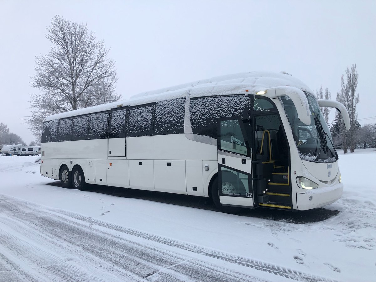 ❄️Throw back to when there was snow . . . looking forward to Flagstaff trips this winter🌲 We provide group transportation to the Polar Express Railway &amp; to camps in the Flagstaff area.  Are you planning a snow day with family and friends??  #grouptransportation #charterbusrental