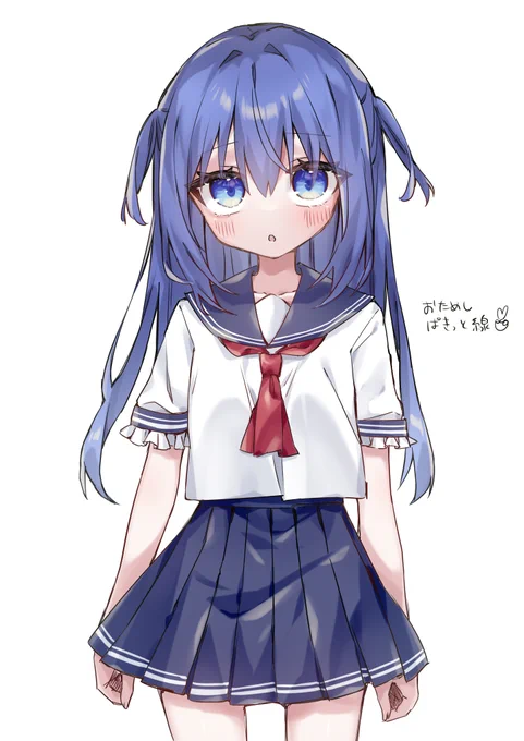 滅多に使わないGペンで線画を描いて仕上げてみた らくがき 
