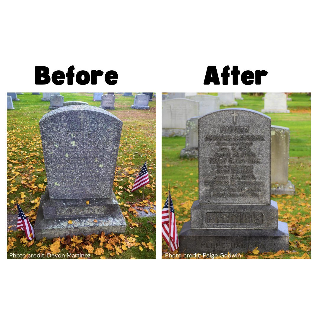 Want to know how this Veteran’s gravestone got so squeaky clean? 🧼🫧 

Check out our newest story by Managing Editor Paige Godwin, “Restoring honor: SVA and HERO LGBTQIA+ unite to renew St. Patrick’s Cemetery.” 🇺🇸

Check it out on bristolthehawk.com! Happy reading! 📚⭐️