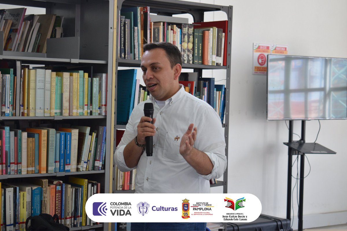 ictpcultural's tweet image. En la Biblioteca Pública Jorge Gaitán Durán y Eduardo Cote Lamus, se llevó a cabo el taller titulado “En diálogos con los Territorios Culturales, Creativos y de los Saberes”, a través del Ministerio de las Culturas, las Artes y los Saberes.