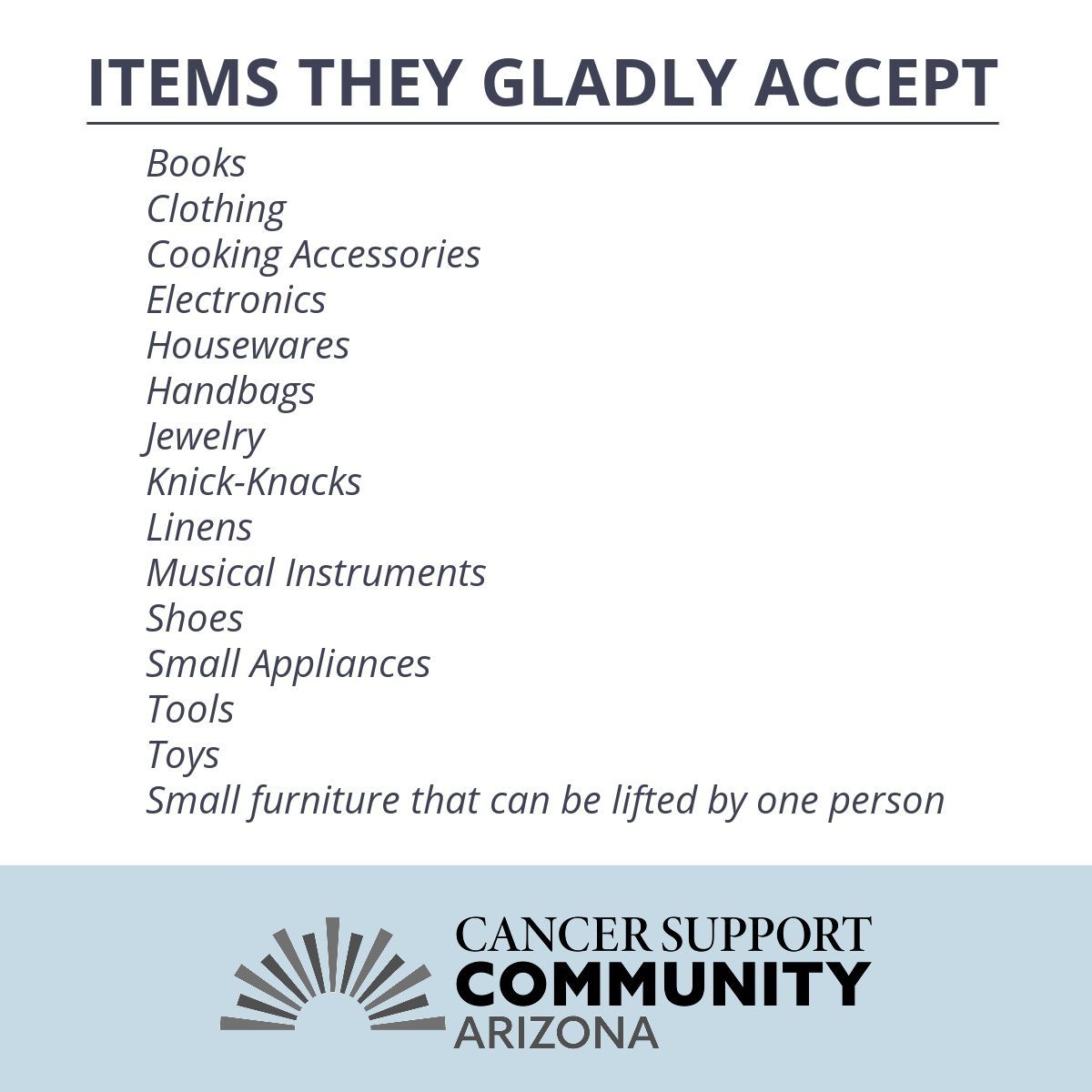 Cancer Support Community Arizona (CSCAZ) tweet media