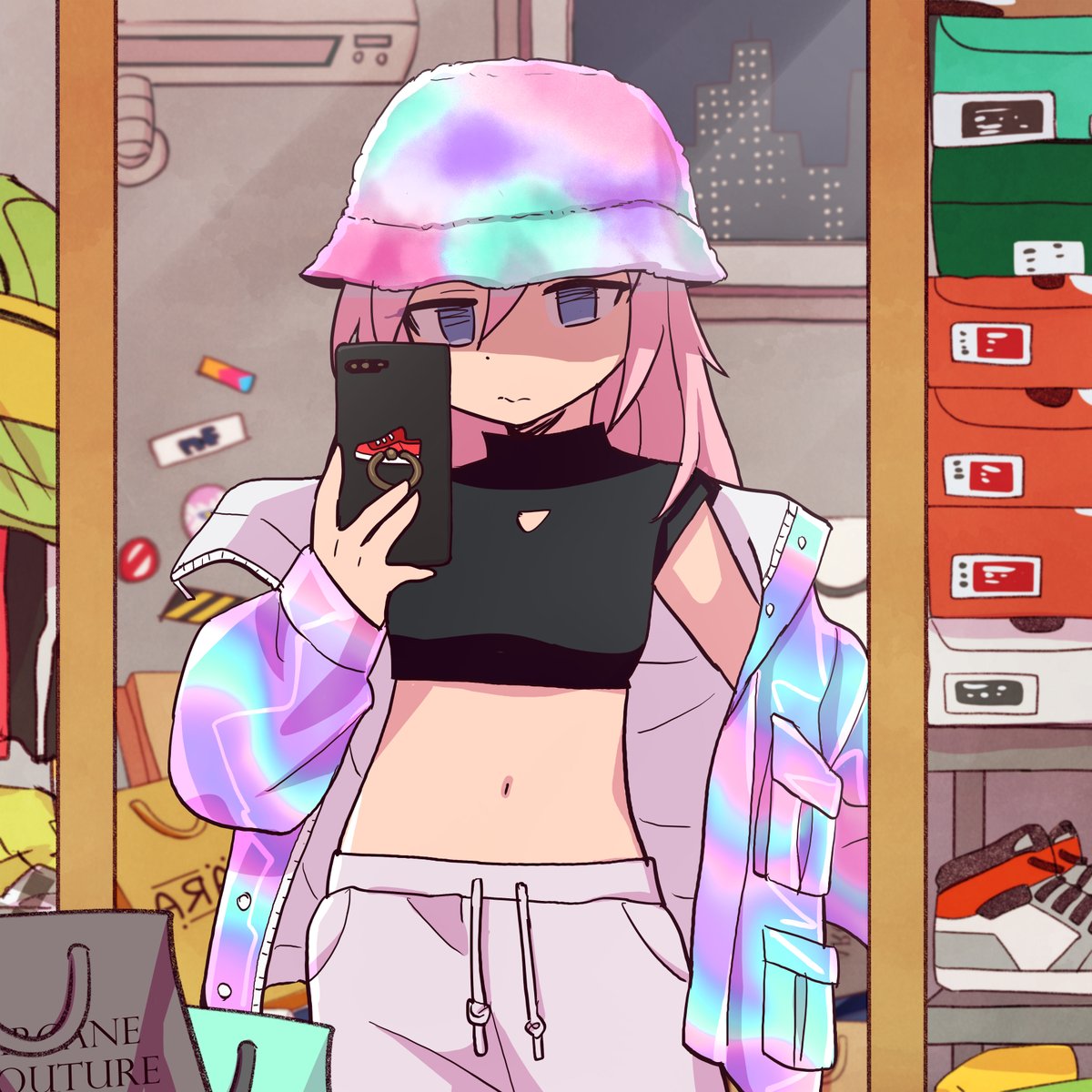 Ame (a live-tweeted comic) tweet media