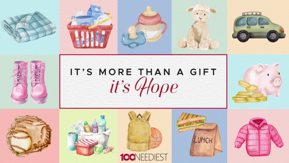 As you go to the stores today for #BlackFriday, consider making a gift to our neighbors in need through 100 Neediest Cases. 🎁So many people throughout our region struggle to experience the joy of the holidays☃️❄️

Your gift gives hope: 100neediestcases.org