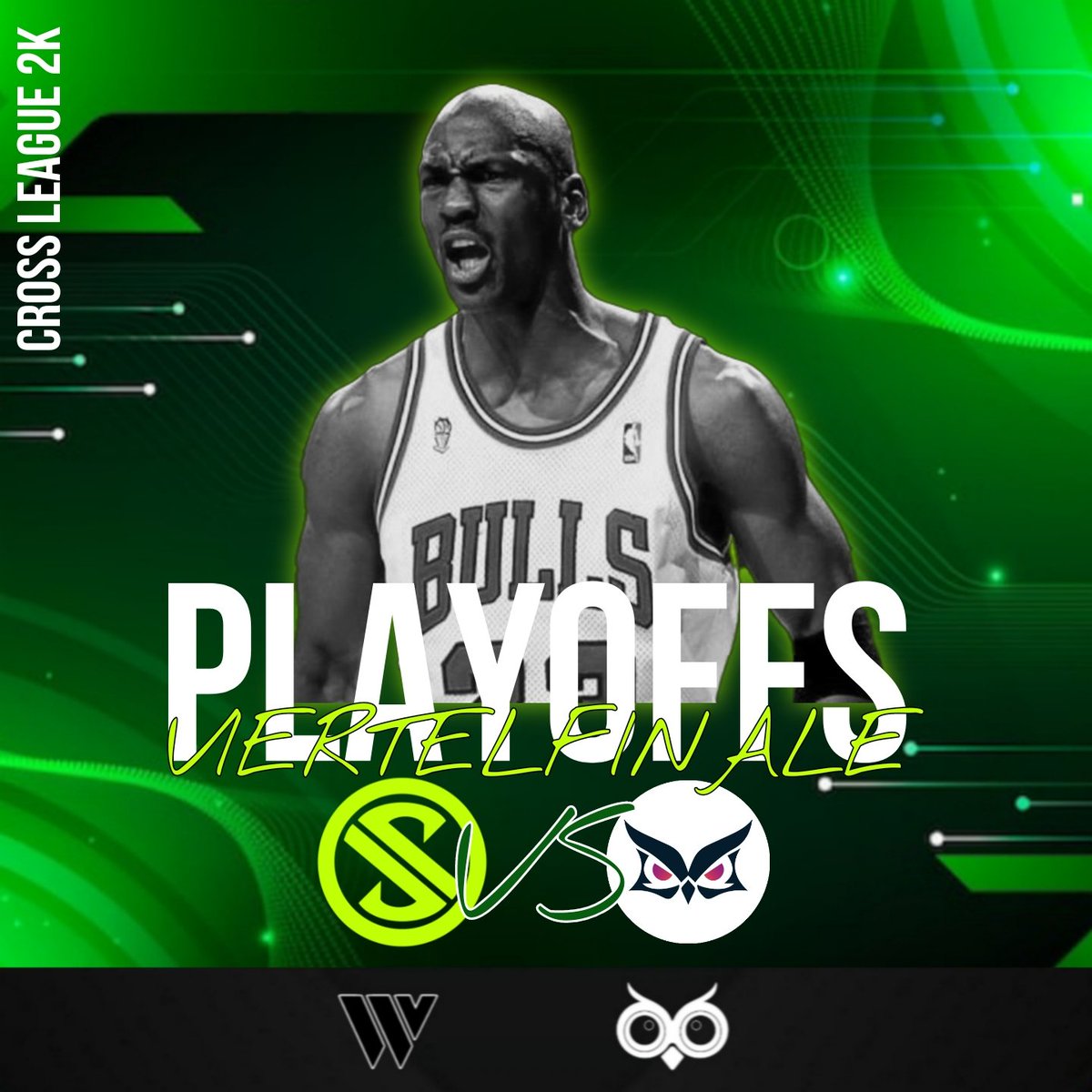 PLAYOFF TIME! 🙌🏻
Viertelfinale der CrossLeague steht an! 💚 Heute ab 22:30 auf Twitch 🎥 twitch.tv/ljbg99
#splyceaufdie1