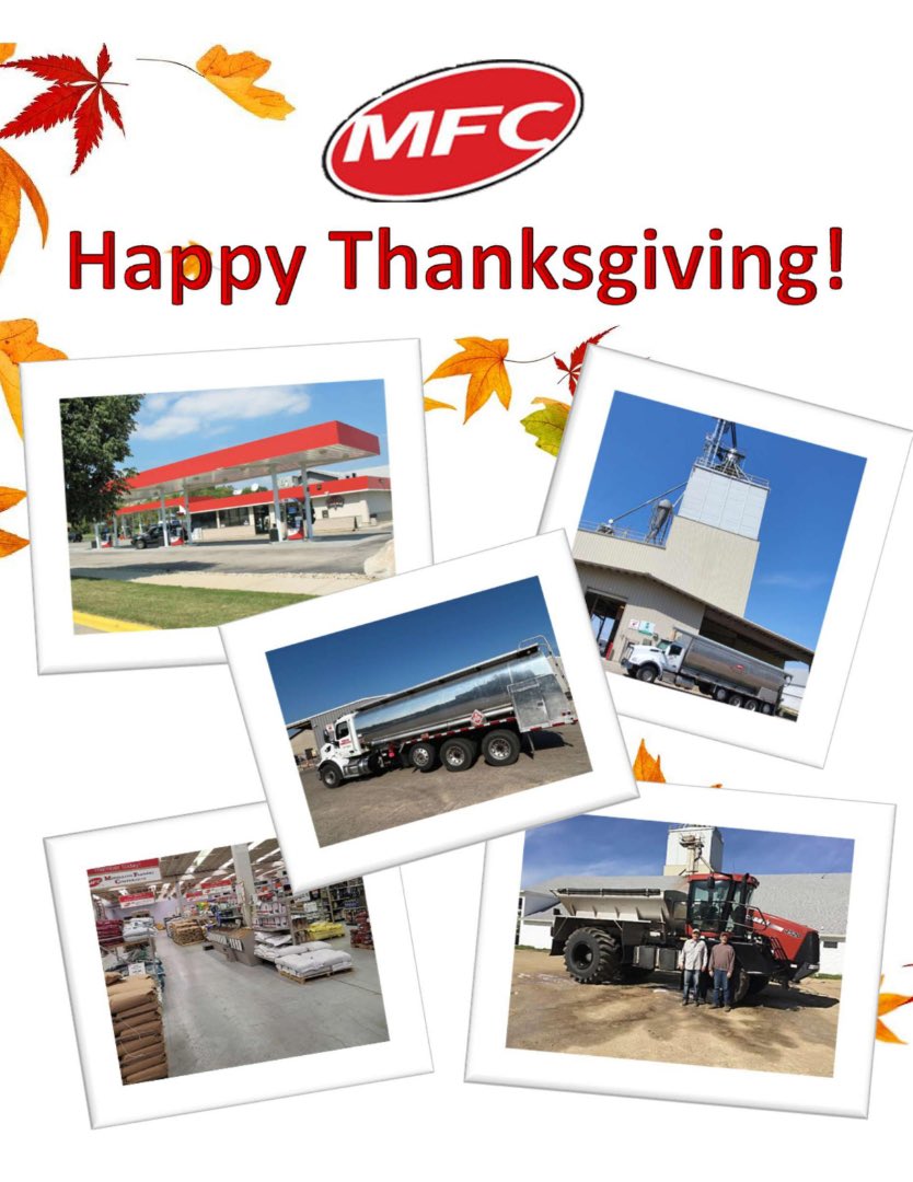MiddletonCoop's tweet photo. The Middleton Farmers Cooperative would like to wish everyone a safe &amp; happy Thanksgiving! We are thankful to all of our customers who support our local business! https://t.co/J1j0eGhvZp