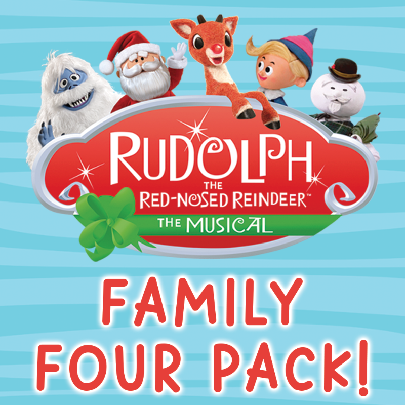 The beloved TV classic Rudolph the Red-Nosed Reindeer: The Musical soars onto the Fabulous Fox stage for 3 shows Saturday, December 23rd. 

Don’t miss this wonderful holiday tradition that speaks to the misfit in all of us. Get a Family Four Pack today at FabulousFox.com/Rudolph