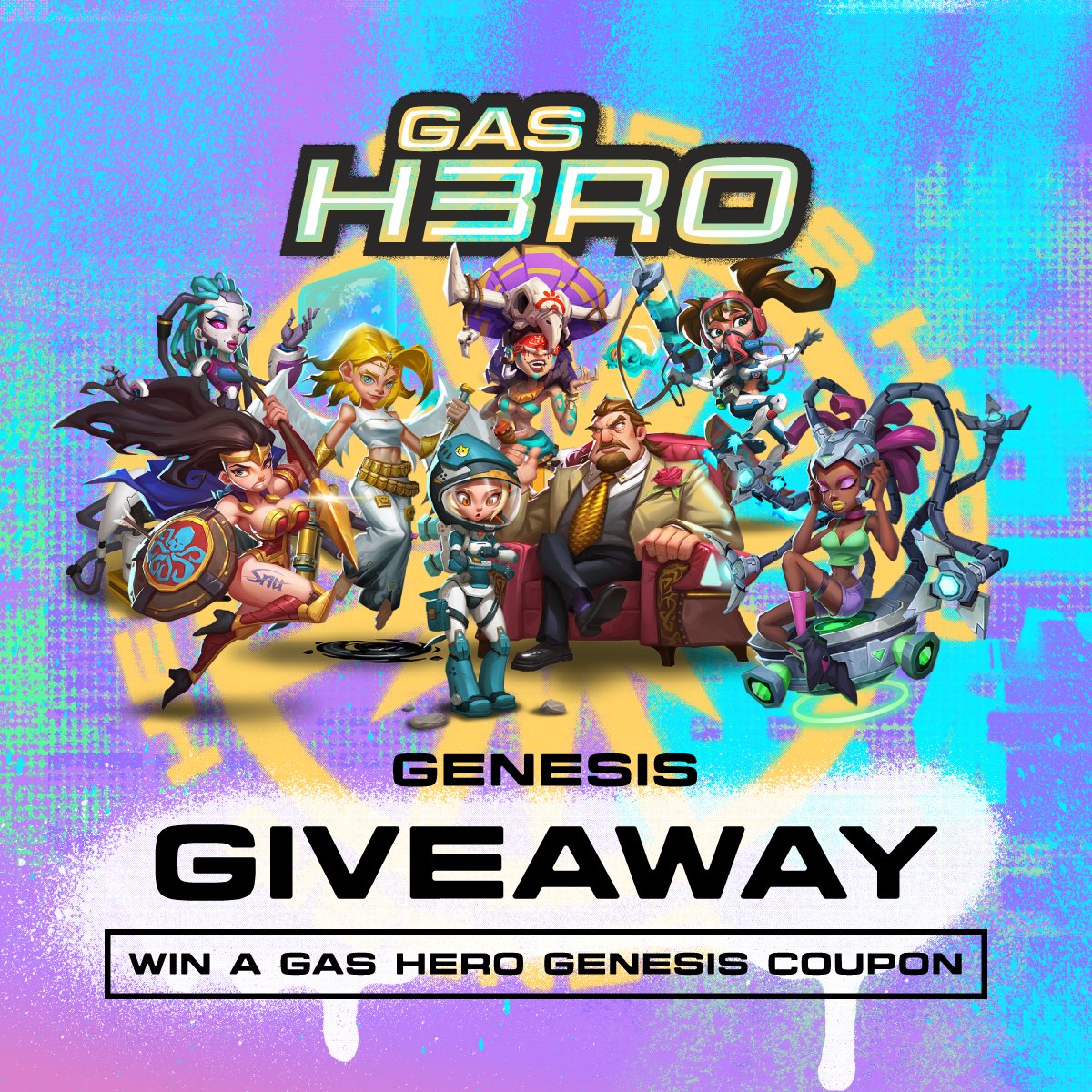 Gas Hero Official (@gasheroofficial) on Twitter photo Genesis Hero Giveaway! 🦸♀️
Want to win a Genesis Hero? Follow these steps for your chance to win and enjoy immortal life! 💫
Enter here ⤵️
💜 Like, RT, and Follow <a href="/GasHeroOfficial/">For more details, please refer to @2184Official</a>
💭 Comment with your favourite Gas Hero Genesis design; make sure to tag us and use hashtags Genesis Hero Giveaway! 🦸♀️
Want to win a Genesis Hero? Follow these steps for your chance to win and enjoy immortal life! 💫
Enter here ⤵️
💜 Like, RT, and Follow <a href="/GasHeroOfficial/">For more details, please refer to @2184Official</a>
💭 Comment with your favourite Gas Hero Genesis design; make sure to tag us and use hashtags