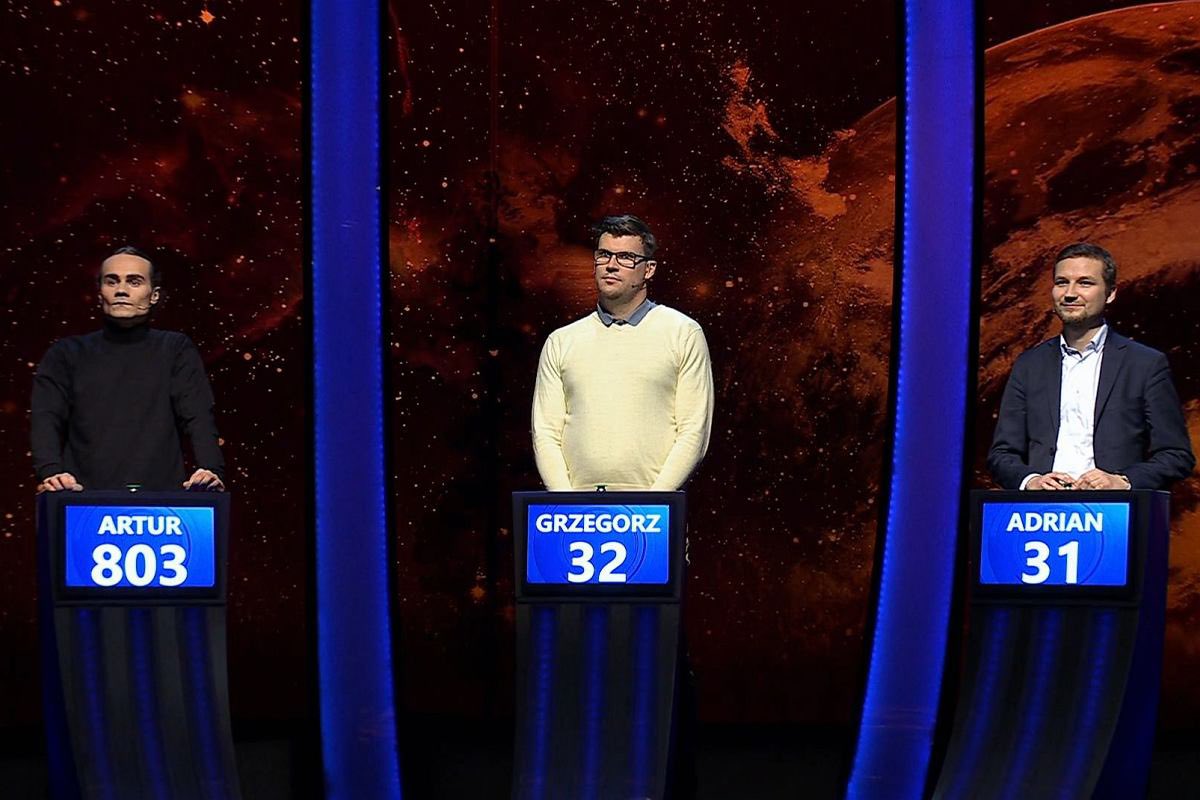 Historyczny wyczyn w "1 z 10"! 

W dzisiejszym odcinku programu „1 z 10” Artur Baranowski zachwycił swoją grą. W wielkim finale przyjął „na siebie” każde z 40 pytań, nie pozwalając przeciwnikom zabrać głosu. Odpowiedział na wszystkie pytania, zdobywając łącznie 803 punkty.