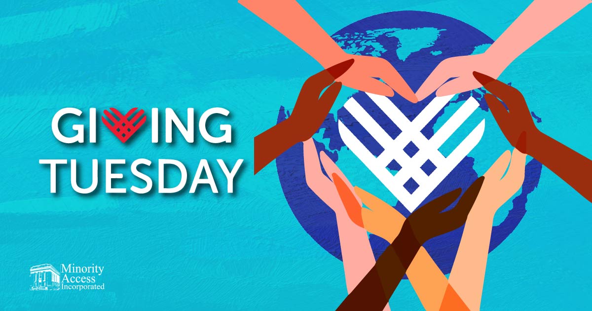 MinorityAccess's tweet photo. Happy Giving Tuesday! Please click the link below to access the Minority Access Message: https://t.co/fYEWENZdnE. https://t.co/vOp5dCbEW0