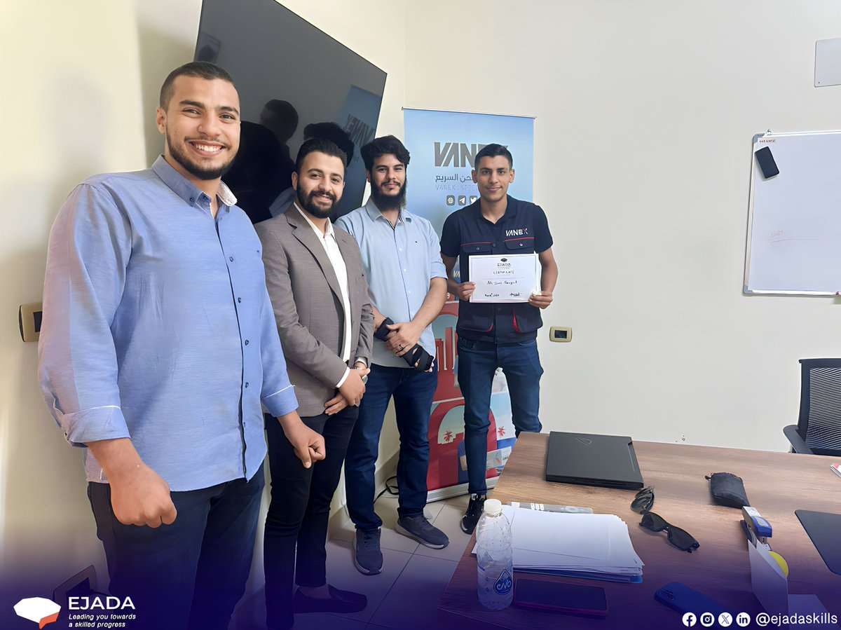 Ejadaskills's tweet photo. “نحن فخورون بتطوير خدمة العملاء داخل ليبيا." 
في إطار التعاون المشترك بين كل من شركة إجادة وشركة ڤانكس، إبتدأت اولى دورات "خدمة العملاء" مع موظفين شركة ڤانكس المجتهدين. تمنياتنا لهم بالتوفيق والنجاح✨🙏🏻
#customerservicetraining #customerservice #training https://t.co/6PpL5OUFwJ