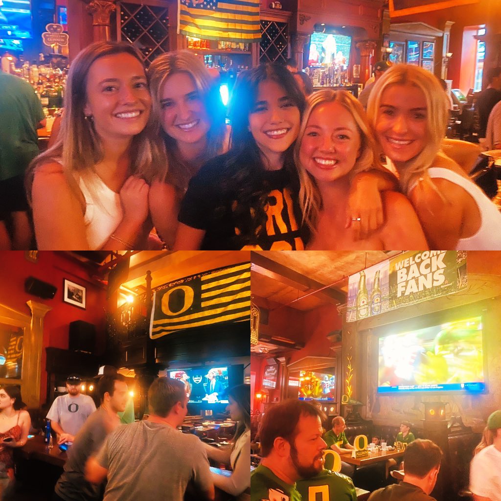 NYCDucks's tweet photo. Happy Thanksgiving!
REST UP, because it’s OSU WEEK 😤
🟡 Fri Night @ 8:30pm ET
🟢 Legends (on w33rd)
🟡 No reservations required
🟢 “Coming Home”, “Shout”, “Mighty Oregon”… come experience #AutzenEast !
(FYI - we will be having a watch party Fri 12/1 for Pac-12 Championship!) https://t.co/bdBGkou4ux