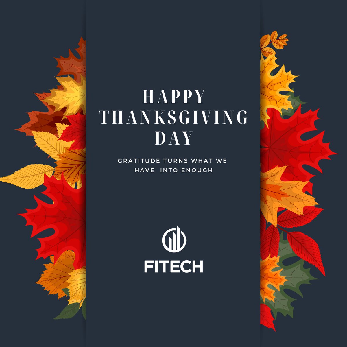 _fitechllc's tweet photo. 🦃🍂 Happy Thanksgiving from FITECH! Grateful for our amazing team, partners, and clients. 🙏✨ Thanks for the collaborative spirit propelling us forward. Wishing all joy and fulfillment! 🚀🍁 #FITECHThanks #Gratitude #InnovationJourney https://t.co/8EzbsLBNOw