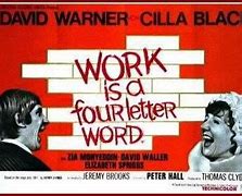#ToddsScreenGuide 0935 Sole film acting role of #CillaBlack (trend) was #WorkIsA4LetterWord. Cast because of her plainness,that served her well in later tv career. Played gf of shrooming slacker,role re-cast after original leadman walked out.Flop not on tv tonite or anytime soon