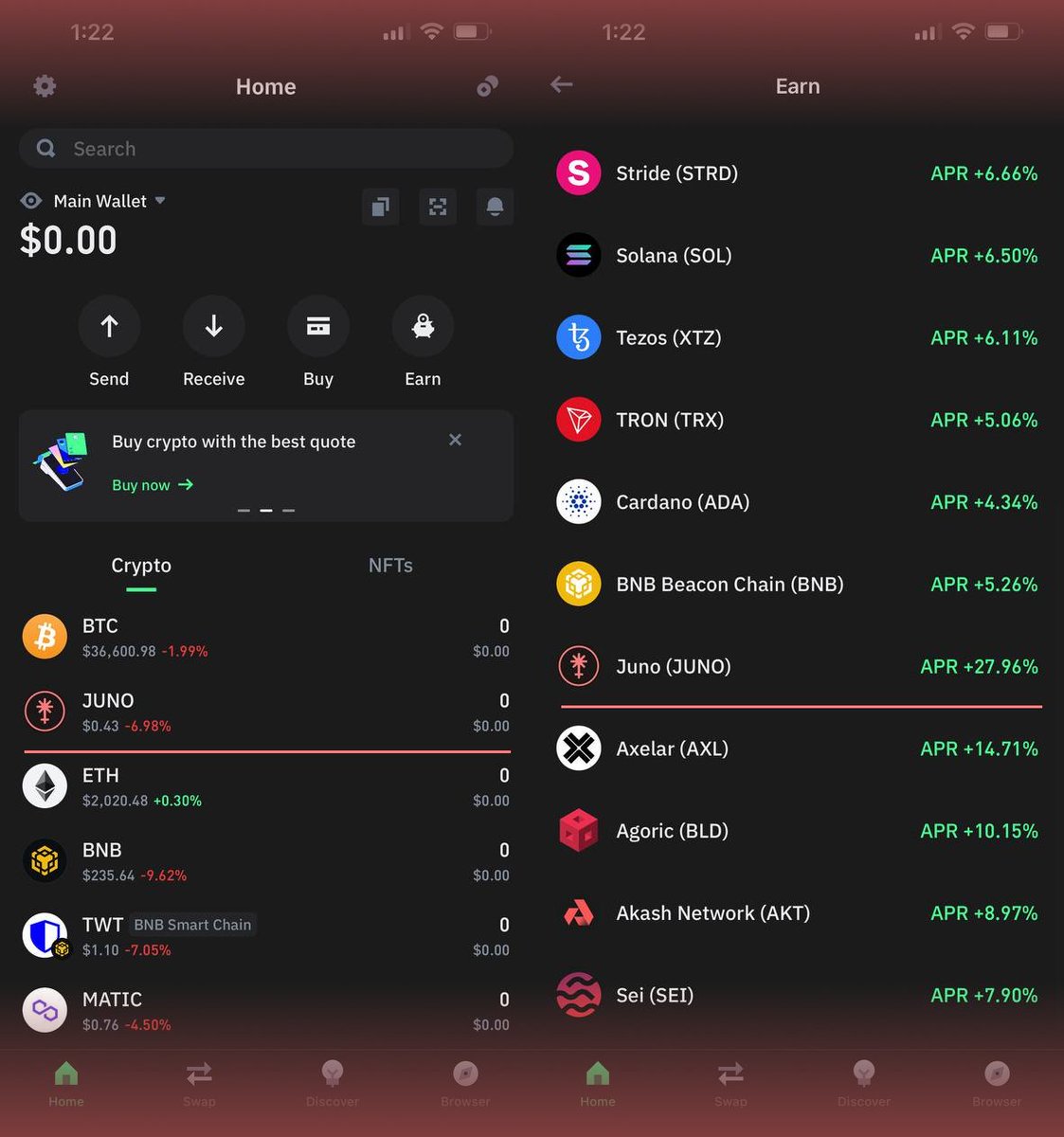 JunoNetworkGr's tweet photo. Το @JunoNetwork είναι τώρα διαθέσιμο στο @TrustWallet 🛡️

Μπορείτε τώρα να χρησιμοποιείτε το δίκτυο του Juno μέσω του @TrustWallet σε desktop και σε κινητά!

Το @TrustWallet εξυπηρετεί 70 εκατομμύρια+ χρήστες 🚀.

Η εμβέλεια της $JUNO συνεχίζει να επεκτείνεται 📈 https://t.co/KVIm0C47j3