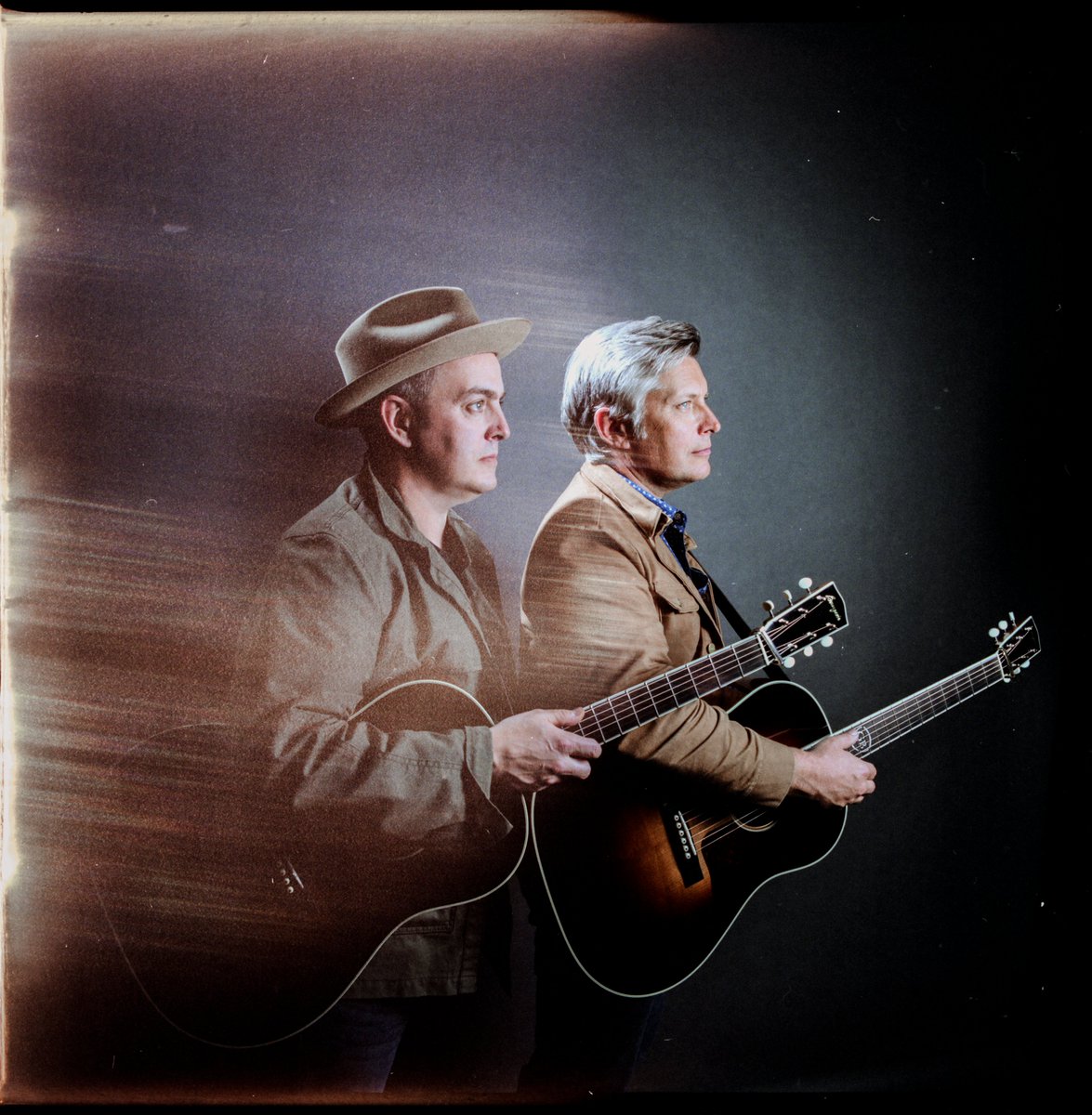 @brothersgibson are set to ignite the stage at the Sherman Theater on March 1st with special guests The Dishonest Fiddlers. Get ready for a night of foot-stomping blue grass and soulful sounds! Tickets at bit.ly/GibsonBros2024