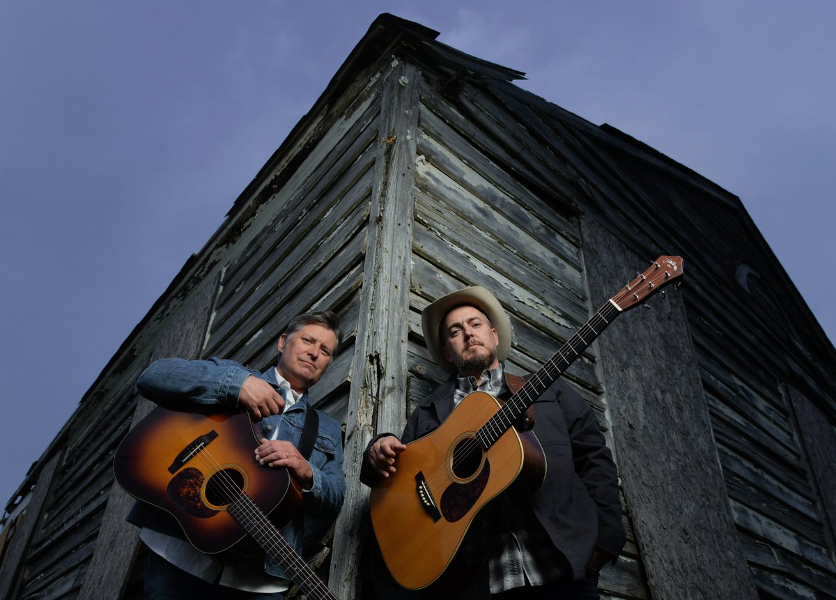 @brothersgibson are set to ignite the stage at the Sherman Theater on March 1st with special guests The Dishonest Fiddlers. Get ready for a night of foot-stomping blue grass and soulful sounds! Tickets at bit.ly/GibsonBros2024