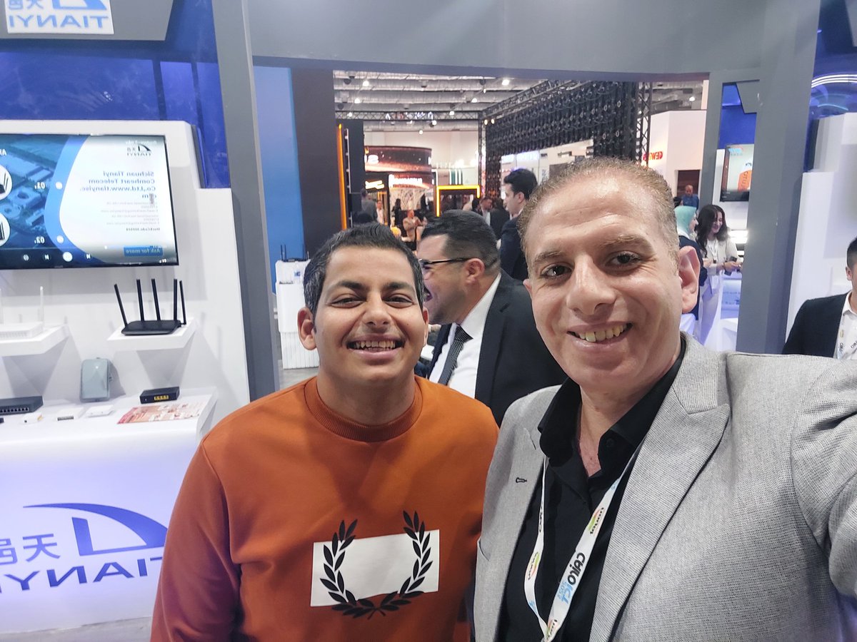 من فاعليات معرض القاهرة الدولي للتكنولوجيا Cairo ICT 2023