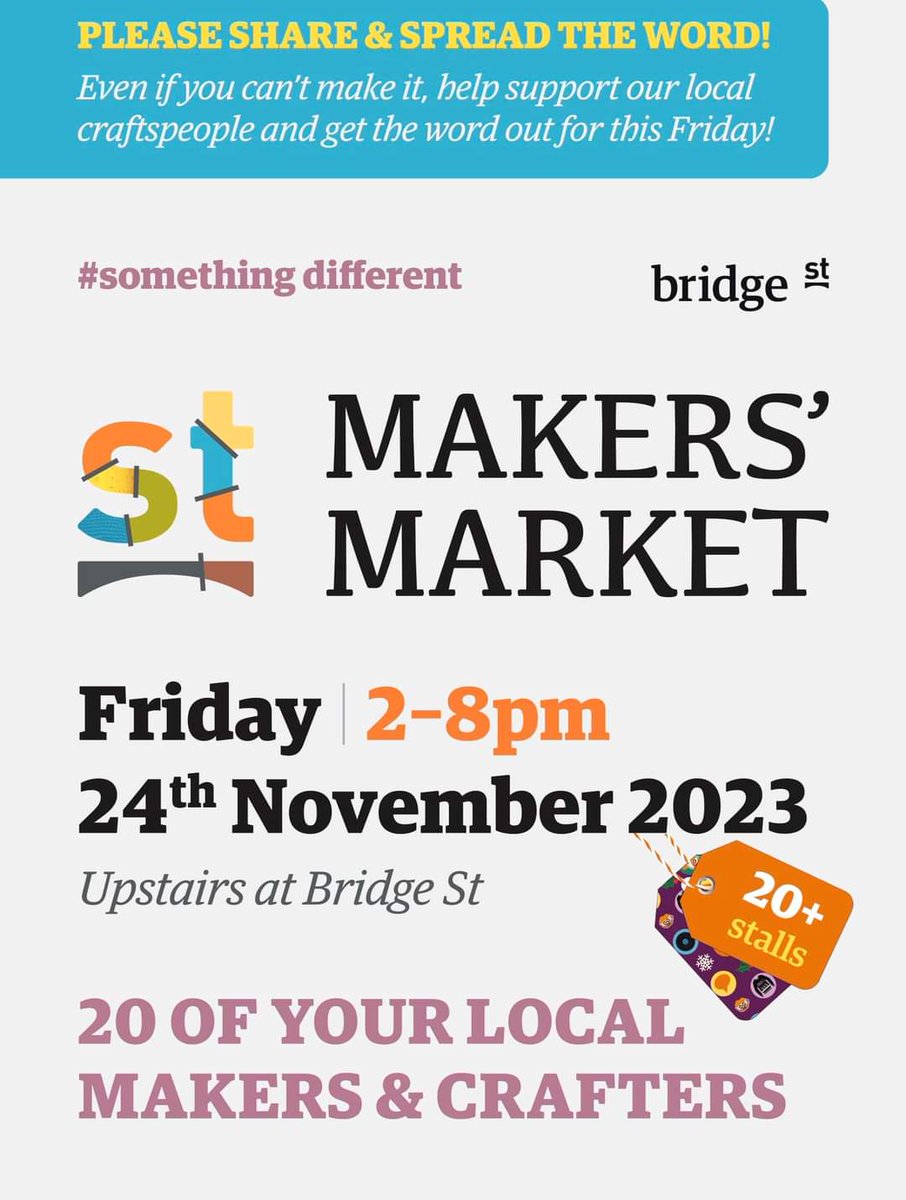 THIS FRIDAY! 🙌A gorgeous craft market AND the Cappucino Session is baaaaaack....@bridgestreetbar #xmas2023 #castlebar #shoplocal #buyirish #somethingdifferent #feelingfestive