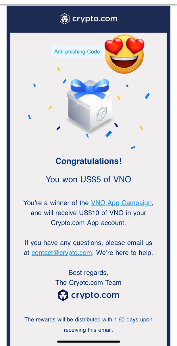 GM #crofam #loadedlions It’s so wonderful to wake up with a great news that I won something from @cryptocom Thank you so much and I really appreciate it 🙏 Stay blessed everyone 🤗 #FFTB #cro #CryptoCommunity #happy #WINNER