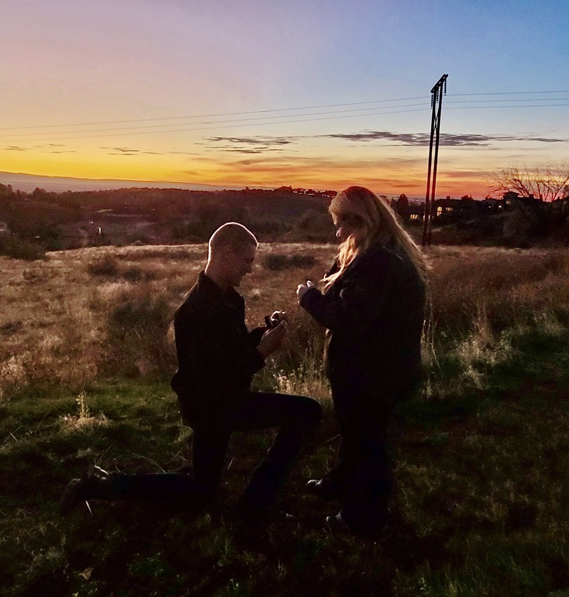 I am overjoyed to announce that my oldest son Jeremy popped the question yesterday, and Kyla said yes. 💍💕💍💕