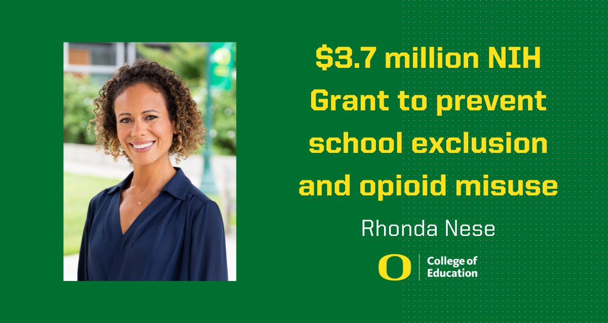 A new <a href="/NIH/">NIH</a> grant will test the impact of The Inclusive Skill-building Learning Approach (ISLA) on mental health, school connectedness, and substance use. uonews.uoregon.edu/new-way-improv…