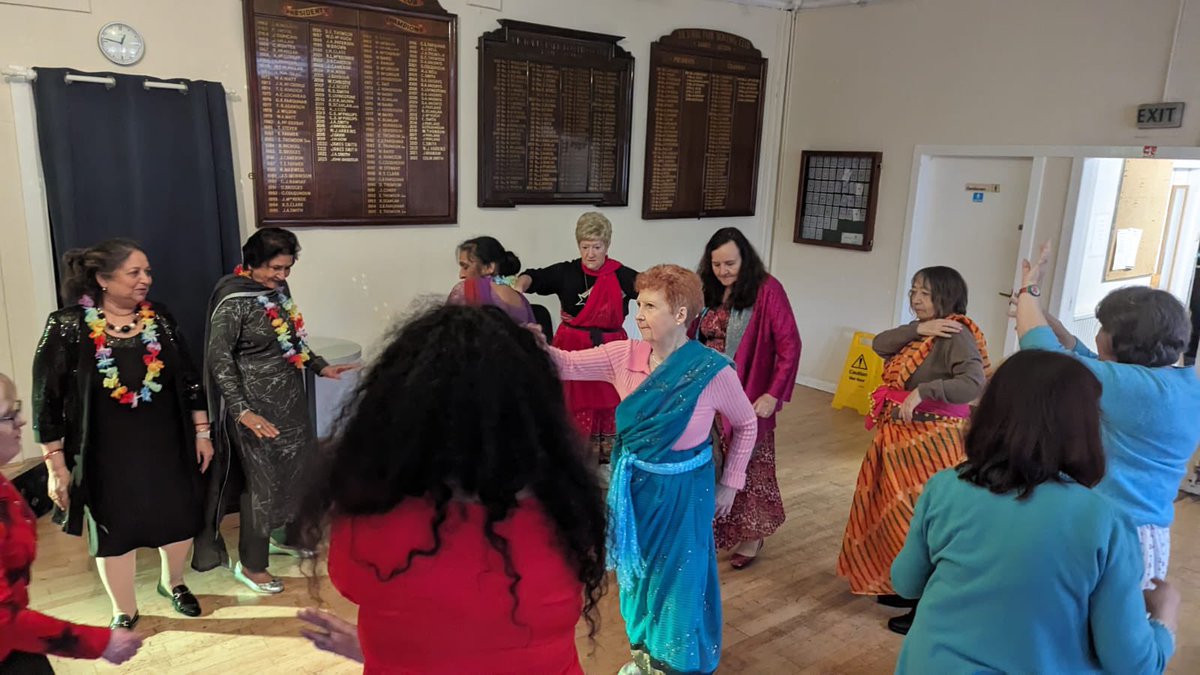 Our Bollywood Themed Daytime Disco today in the spirit of Diwali 🪔 ☀️ with local Indian ladies group joining us at Victoria Park Bowling club. A great way to keep active with old & new friends #EssentialSector