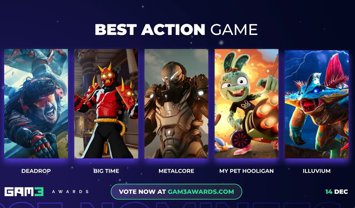 mypethooligan's tweet photo. Hooligans assemble!

We are nominated for Best Action Game, Best Casual Game and The Peoples Choice awards! 🤘

GO VOTE NOW 👉 https://t.co/mMxt3gsaJ4

Winners announced 14 December 2023 📆 https://t.co/DPExp37f7u