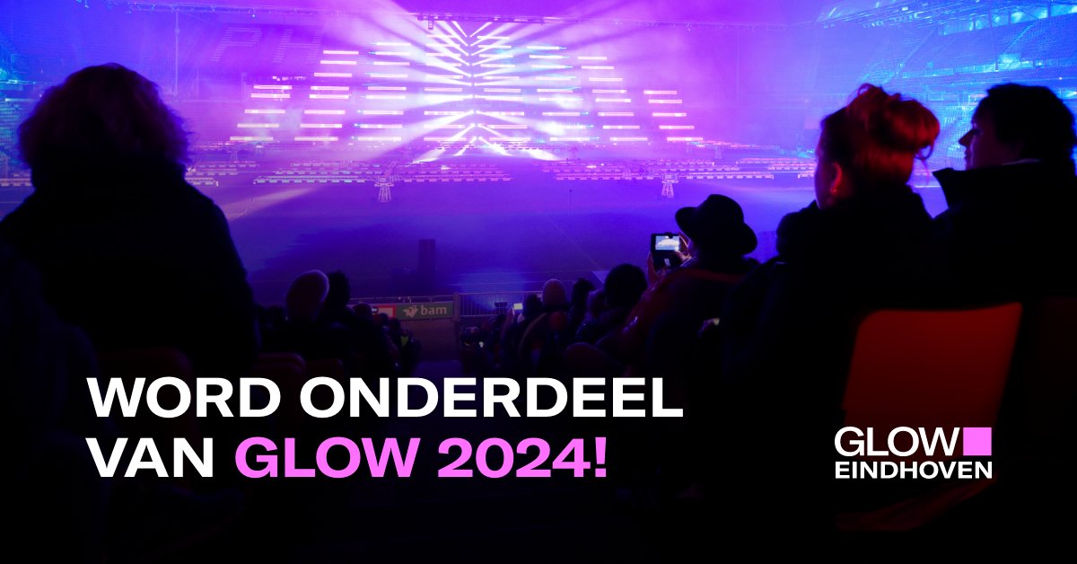 Dankzij onze fantastische partners werd GLOW 2023 de best bezochte editie ooit. Voor 2024 hebben we grootse plannen met een lichtshow in het Philips Stadion, waar ook jij deel van kunt uitmaken. Ontdek nu meer!
🔗 gloweindhoven.nl/glow-2024-the-…

🌟 GLOW - The Stream
🗓️ 9 - 16 NOV 2024