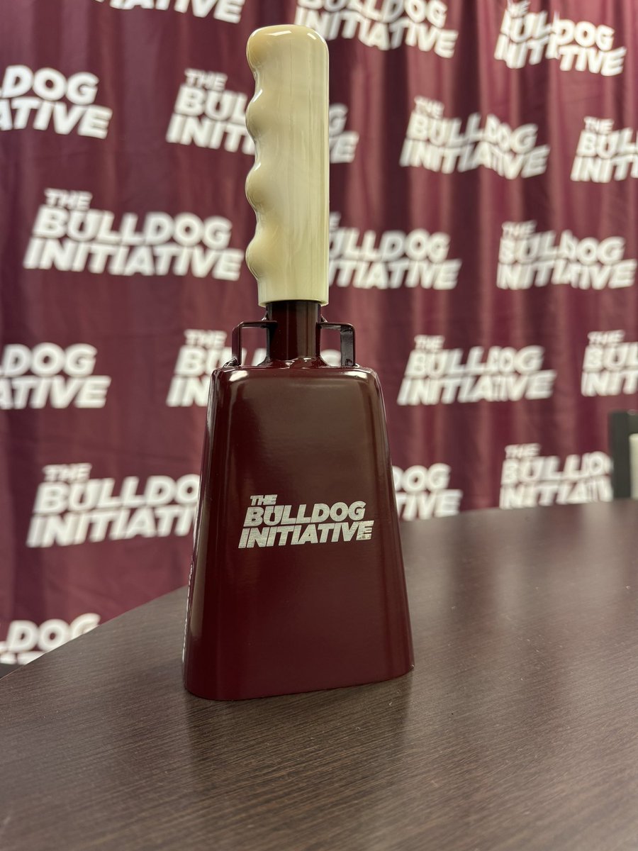 BulldogNIL's tweet photo. Tomorrow, we will draw 20 winners of engraved Bulldog Initiative cowbells, made by our friends at Bully Bell and University Screenprint - to be personalized with your name.
Join us on the #WinningDrive at https://t.co/3EYiP0W8TE https://t.co/ZWRBMn69QG