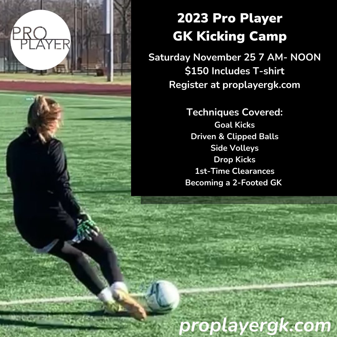Pro Player Goalkeeping (Hunter Gilstrap) tweet media