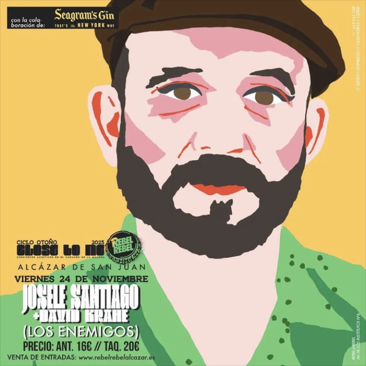 Josele Santiago, con David Krahe a su vera, este viernes en Alcázar de San Juan. 

ENTRADAS:
connect.boomevents.org/es/event/josel…