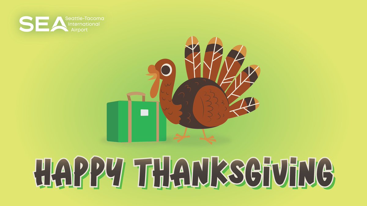 flySEA's tweet image. Happy Thanksgiving SEA family, friends, and travelers! #flySEA