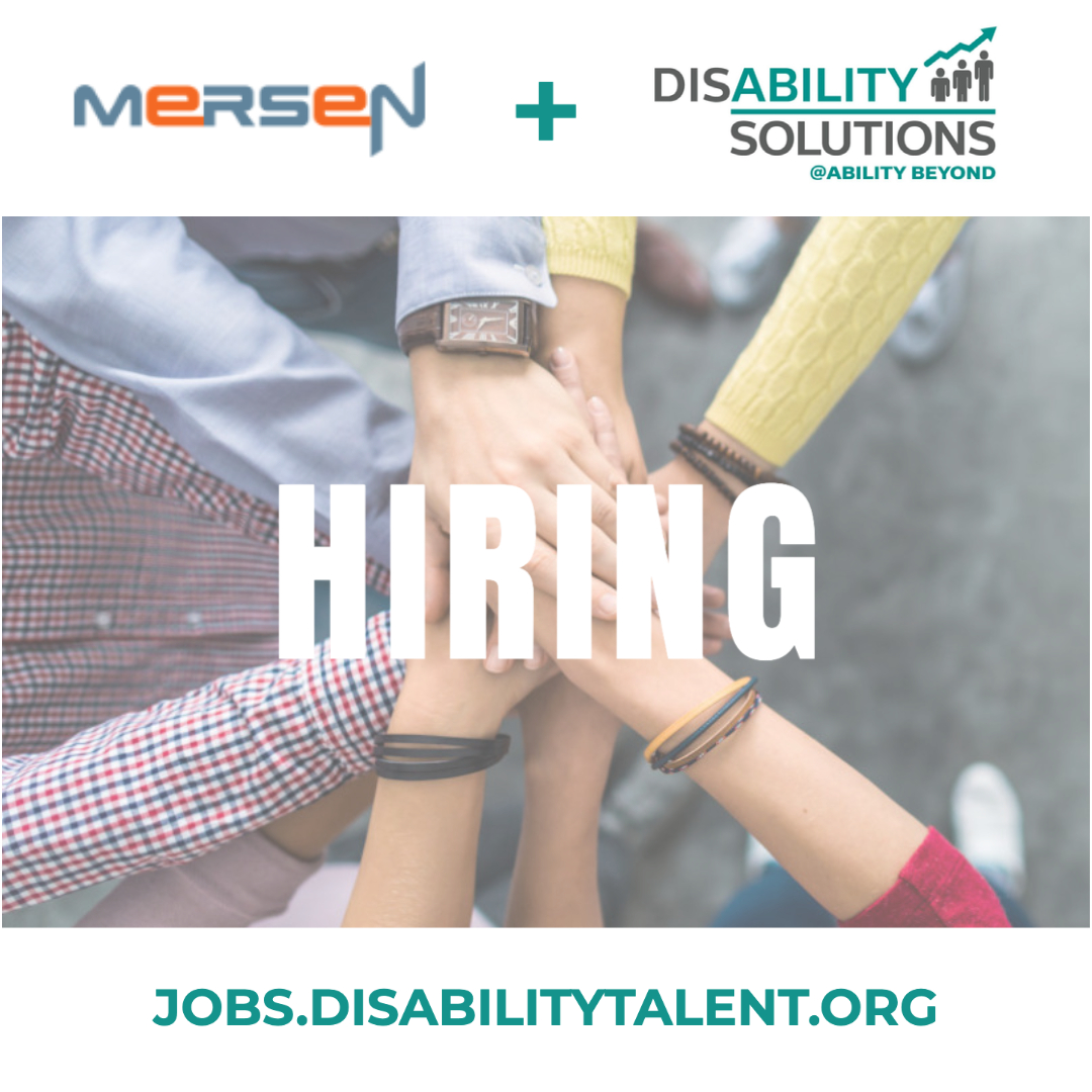 Disability Solutions (@dstalentatwork) on Twitter photo Mersen is hiring!
Visit the <a href="/DSTalentatWork/">Disability Solutions</a> Career Center here:
hubs.la/Q029r4c80
Sign up for a free account and have alerts sent to you notifying of new jobs in your area here:hubs.la/Q029r0r-0
#Hiring #Disability #DisabilityEmployment #EmploymentOpportunities Mersen is hiring!
Visit the <a href="/DSTalentatWork/">Disability Solutions</a> Career Center here:
hubs.la/Q029r4c80
Sign up for a free account and have alerts sent to you notifying of new jobs in your area here:hubs.la/Q029r0r-0
#Hiring #Disability #DisabilityEmployment #EmploymentOpportunities