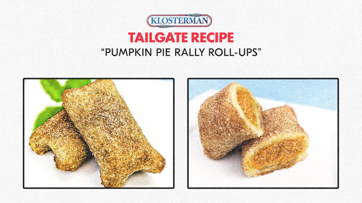 GoBEARCATS's tweet image. These Pumpkin Pie Rally Roll-Ups from @klostermanbread will be the highlight to your Thanksgiving weekend!
 
#Bearcats