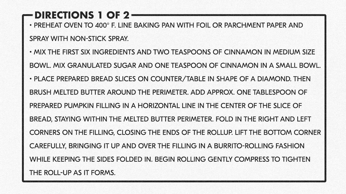GoBEARCATS's tweet image. These Pumpkin Pie Rally Roll-Ups from @klostermanbread will be the highlight to your Thanksgiving weekend!
 
#Bearcats