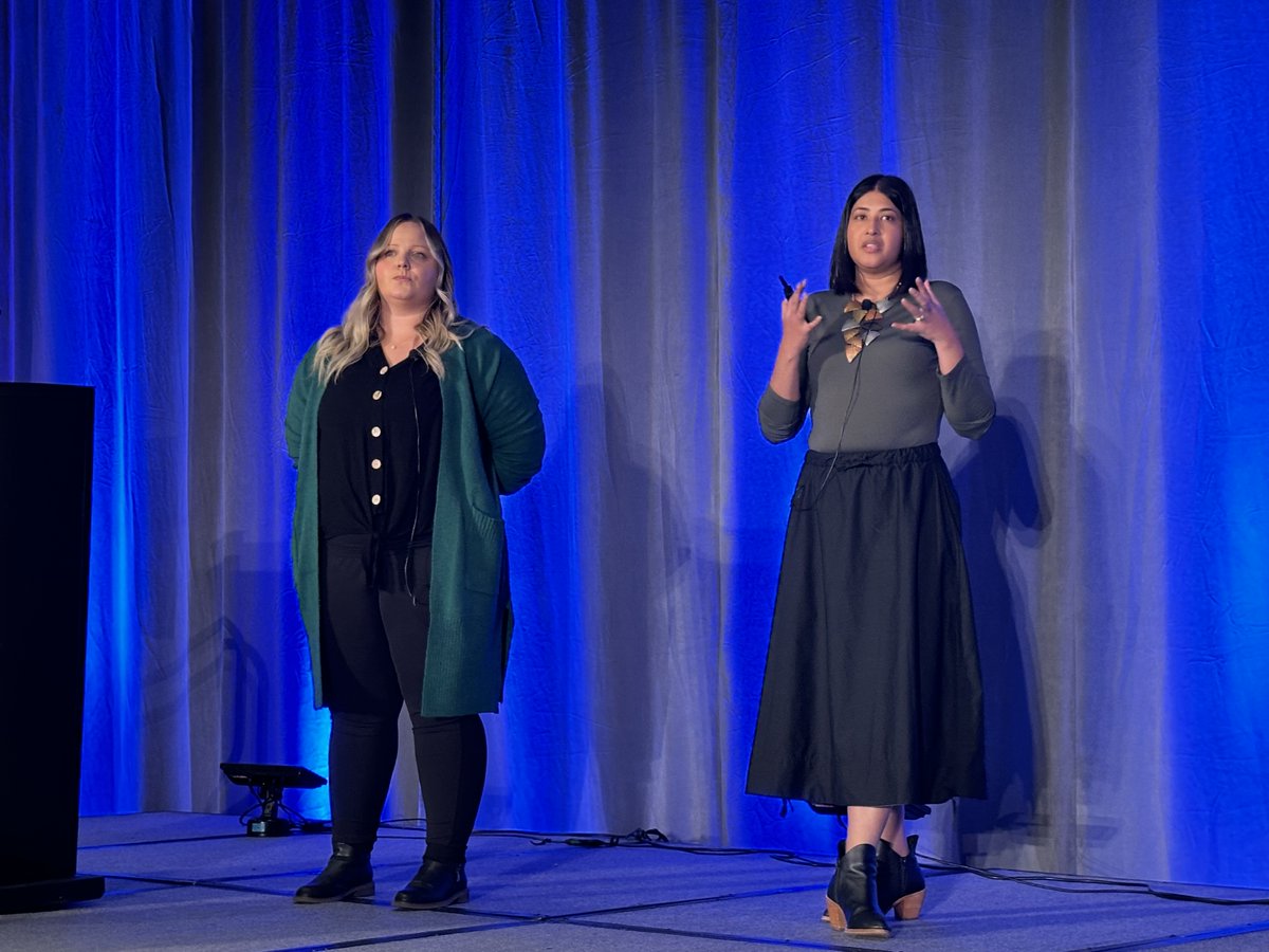 OfficialACSA's tweet photo. Thank you to Tiana Field-Radley and Elyse Cathrea for leading our #burnout session at the #ACSAconference. Their practical tips on preventing and navigating burnout were invaluable.
Learn more about Tiana and Elyse: https://t.co/gjF8RHaPeY
#ACSAconference #speaker https://t.co/ZzAZW7M4VM