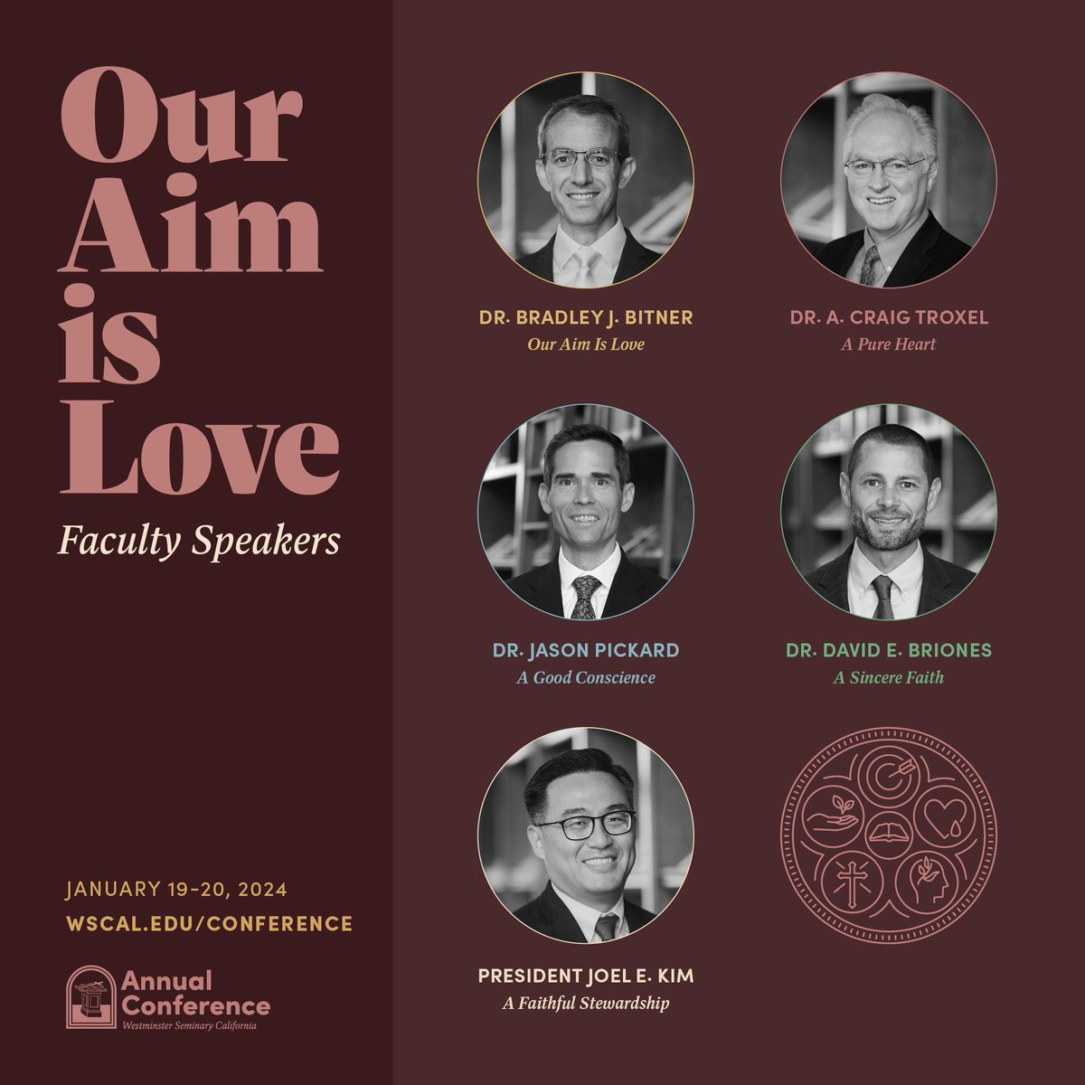 wscal's tweet photo. This year, WSCal hopes to provide an opportunity for our community to get to know our growing faculty, including the newest appointments, Dr. David E. Briones and Dr. Jason Pickard. 

For a full look at speaker bios and topics: https://t.co/kxS1m367oi 
#WSCConf #ReformedTheology https://t.co/XyLP3cTlBU