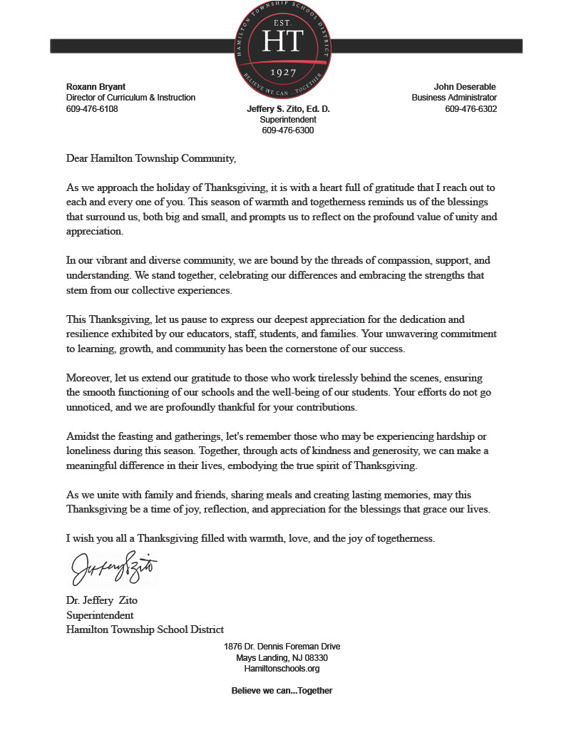 Proud2BeHTSDac's tweet photo. A note from Dr. Zito. Have a safe and healthy Thanksgiving!
#Proud2BeHTSD https://t.co/XgVTkq0eXi