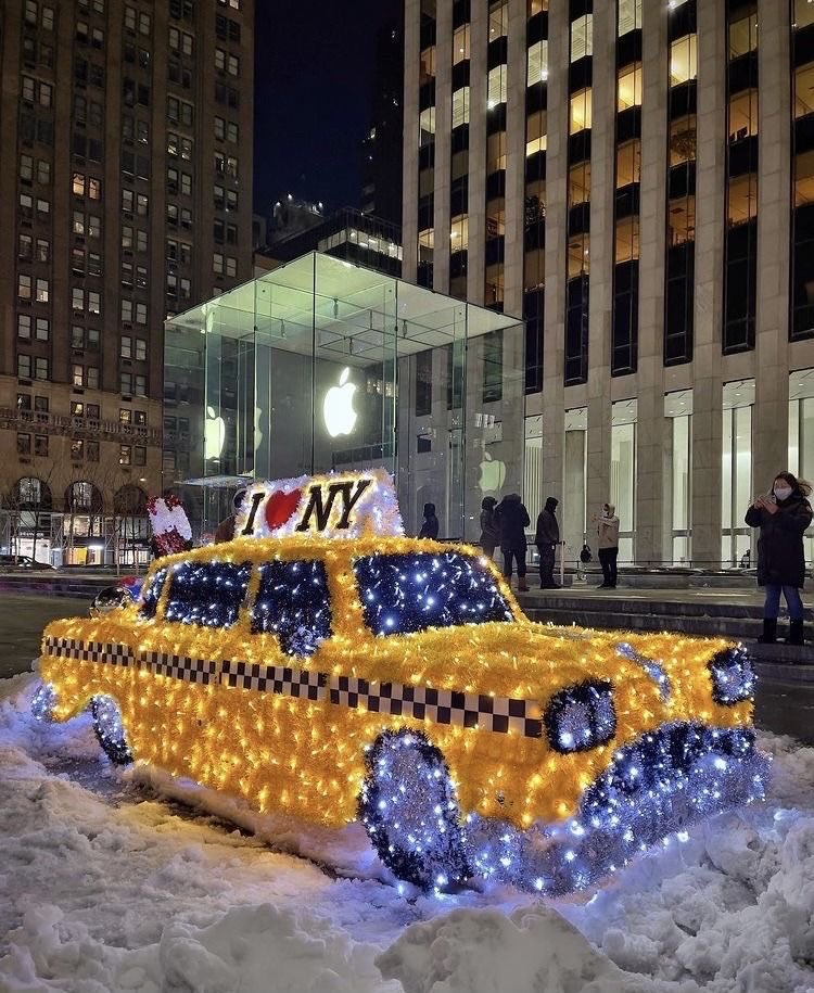 Que o sonho de visitar Nova York no Natal se torne realidade 🗽🤍