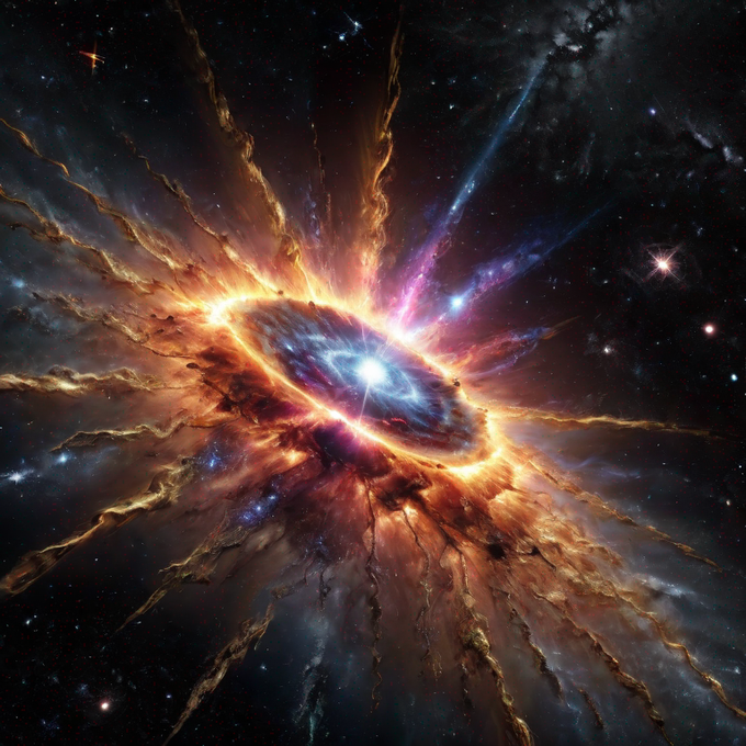 New Chinese scientists reveal the energy of the brightest gamma-ray burst ever observed More: mesonstars.com/space/chinese-