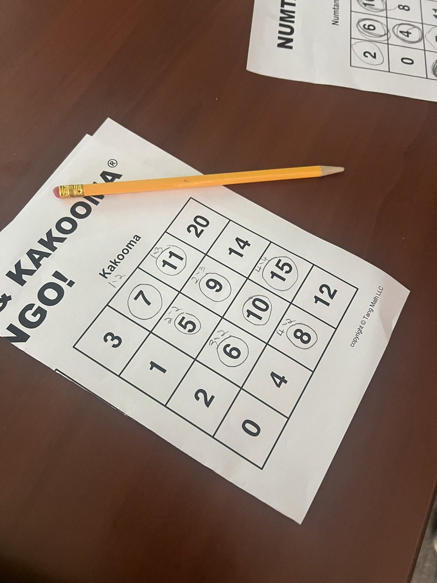 jfroshour's tweet photo. Thank you @gregtangmath for yesterday’s live BINGO lesson. My small group was engaged and had fun! It was a math win! 
#RichlandQCSD #QCSDProud https://t.co/OlqpKPaan9