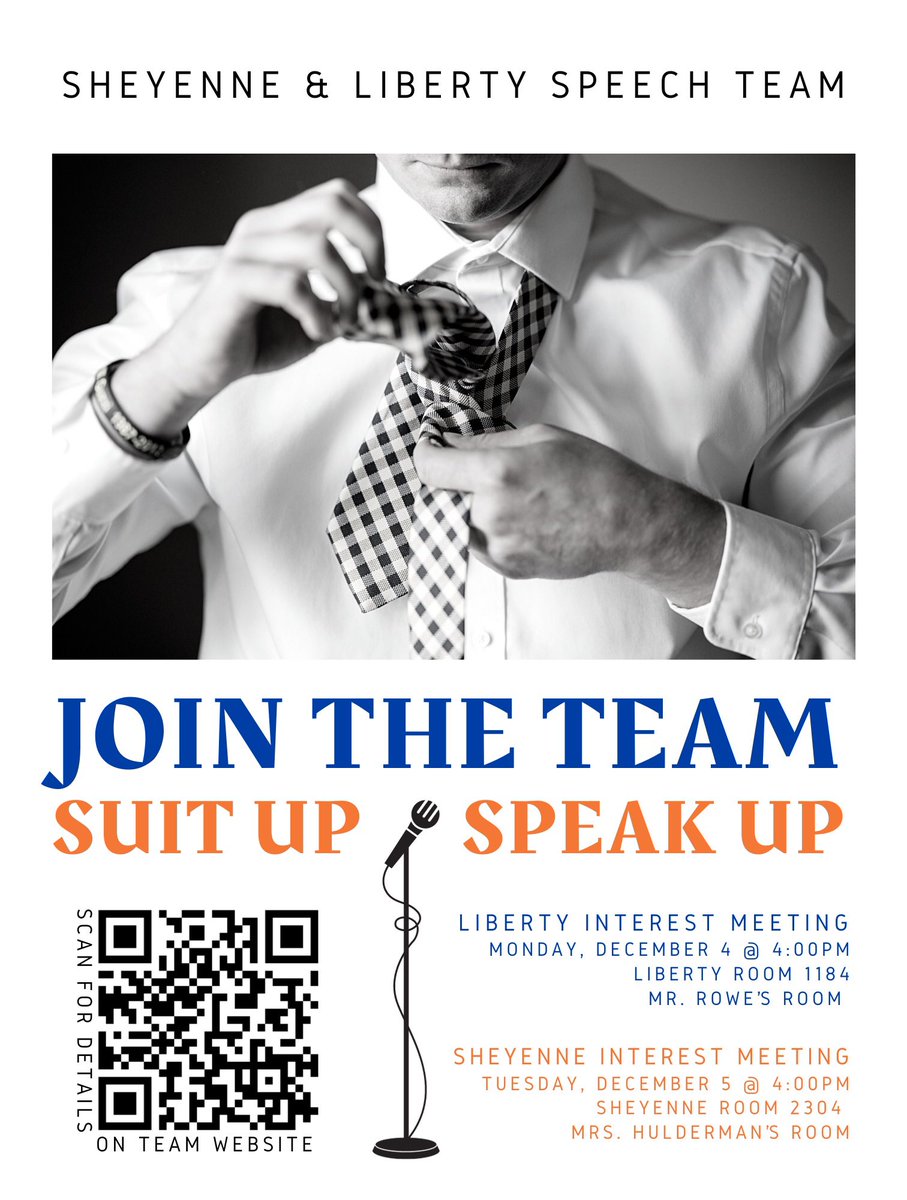 Recruitment starts now, but greatness continues! Speech Season 2023-2024