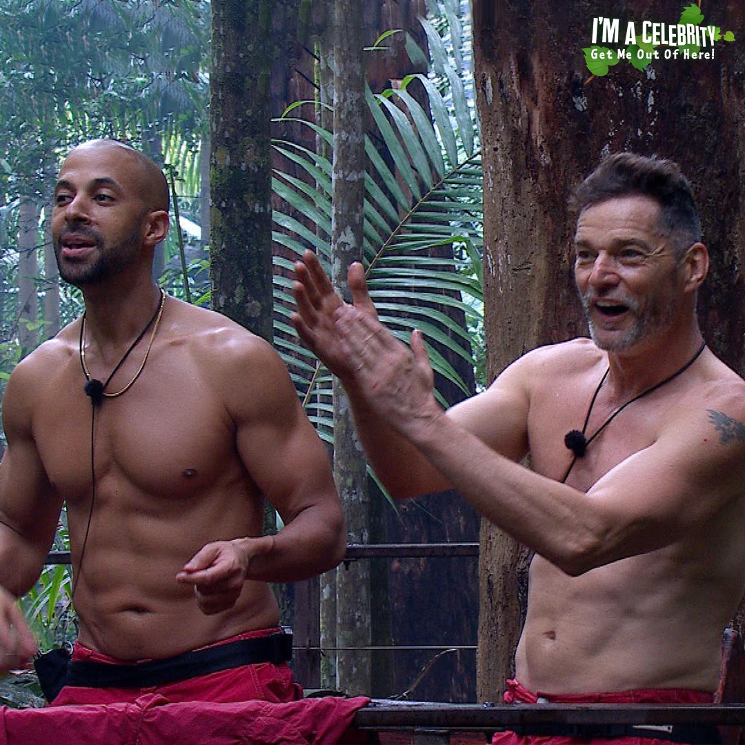 'I watch I'm a Celeb for the plot’ 

The plot:  
#ImACeleb